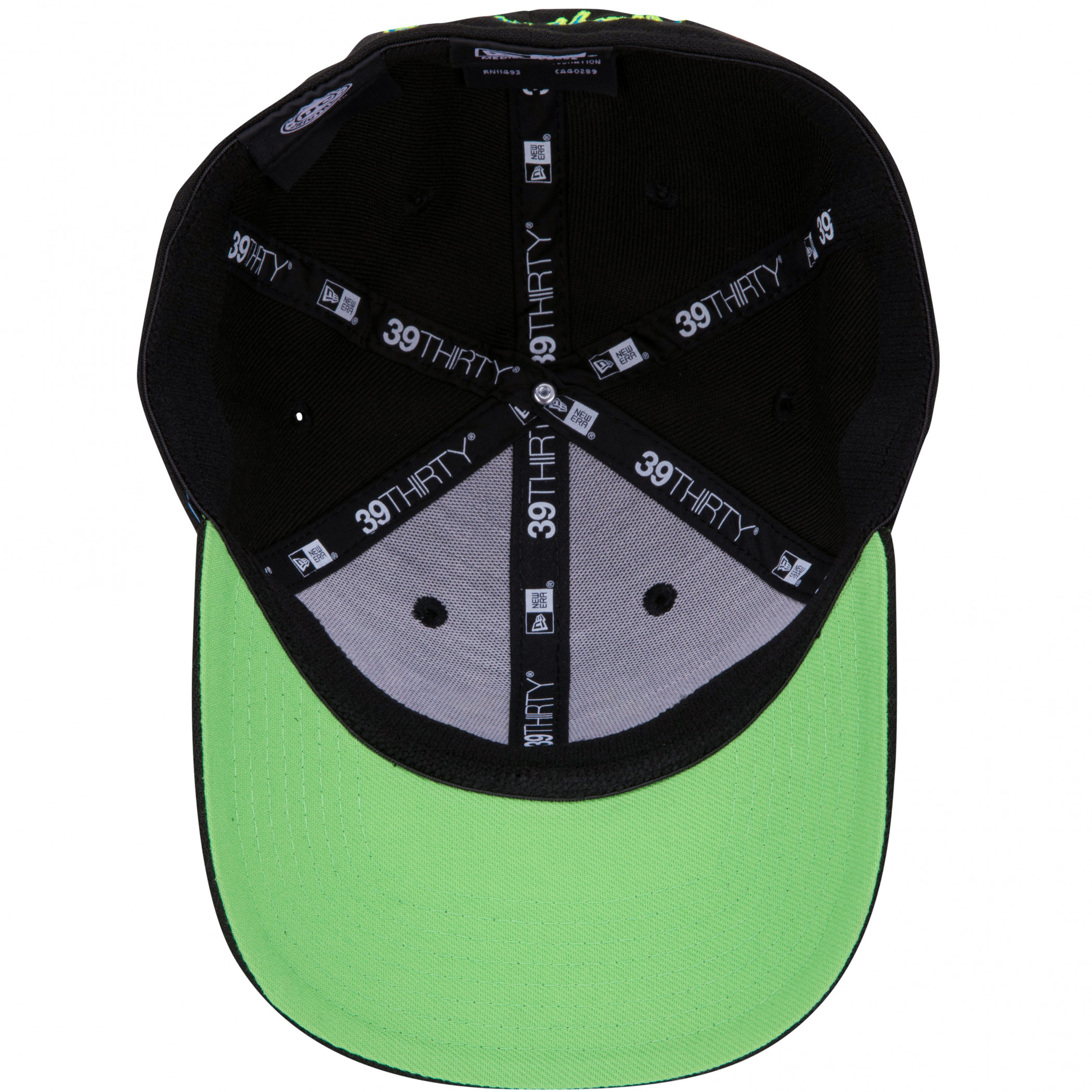 Rick and Morty Escape Through The Portal New Era 39Thirty Fitted Hat